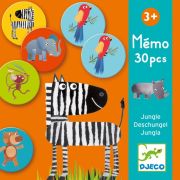 Joc memorie animale din jungla, djeco dj08159