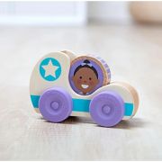 Masinuta din lemn blue star colectia go tots md30747