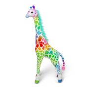 Melissa&doug - girafa gigant din plus rainbow md32203