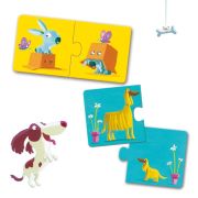 Puzzle duo antonime, djeco dj08162