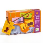 Puzzle duo mama si puiul, djeco dj08157
