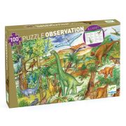 Puzzle observatie dinozauri, djeco dj07424