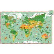 Puzzle observatie in jurul lumii, djeco dj07412