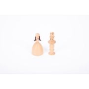 Set 10 figurine din lemn lumea basmelor tik73496