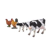 Set de 4 figurine pictate manual ferma 1 89263 col89263lob