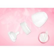 Biberon neno 150 ml cu tetina silicon, anti-colici, debit lent nen-bab-bt001