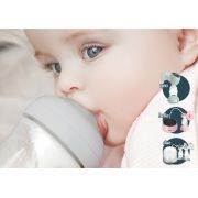 Biberon neno 150 ml cu tetina silicon, anti-colici, debit lent nen-bab-bt001