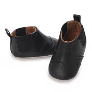 Ghetute tip chelsea, negre, pentru bebelusi chm2045-1-va12