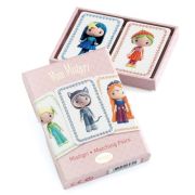 Joc de carti printesele tinyly mini mistigri, djeco dj06970