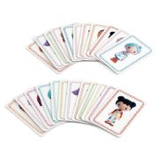 Joc de carti printesele tinyly mini mistigri, djeco dj06970