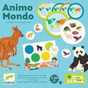 Joc educativ loto animo mondo, djeco dj08198