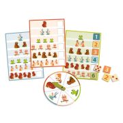 Joc eduludo bingo cifre, djeco dj08258
