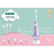 Neno tutti violet – periuță de dinți electrică (3-6 ani) nen-bab-sc006