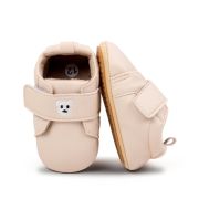 Pantofiori bebelusi crem cu talpa flexibila si design elegant chbzz4178-3-va9