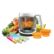 Pachet Bebe-Start 16 - Robot de bucatarie One Step Baby Food Maker + Bottle Washer Pro