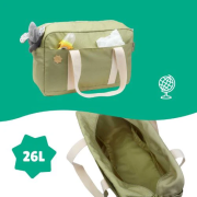 Badabulle - geanta pentru scutece tip bowling olive bbbb043044