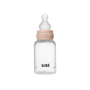 Bibs - set complet biberon anticolici, 150 ml, silicon, blush bbb50161244