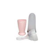 Lingurita Cu Rezervor Pentru Bebelusi ,   Silicon Alimentar, Fara Bpa, 90 Ml ,   Roz Pjb25012