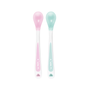 Set 2 Lingurite Termice, Soft-ended, Rose Mint Pjb52061