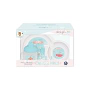 Set Complet De Masa, 5 Piese,   La Mar De Felices,   Blue Pjb8026