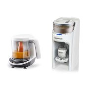 Pachet Bebe Start - Espressor lapte Formula Pro Advanced All White + Robot One Step Baby Food Maker Baby Brezza