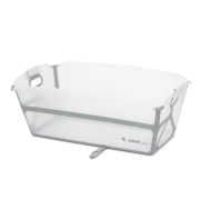 Cadita de baie cu pliere ultra-compacta, Jane, Oasis, Cu doua manere, 68 x 42 x 26 cm, Conform cu standardul european de siguranta EN 17072:2018, White BYN8420421090916