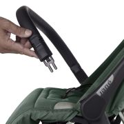 Carucior sport, Jane, Clap, Sistem compact de pliere care permite transportul caruciorului la bordul aeronavei, Cadru din aluminium, De la nastere pana la 26Kg, Conform cu standardul european EN 1888-2:2018+A1:2023, Botanic BYN8420421091999