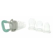 Dispozitiv de hranire, Jane, Pentru fructe si legume, Cu trei adaptoare din silicon, Fara BPA, 6+ luni, Mint BYN8420421086254