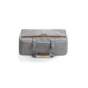 Geanta de voiaj spital, Jane, Cu compartiment impermeabil, 41 x 50 x 7 cm, Dim Grey BYN8420421089248