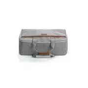 Geanta de voiaj spital, Jane, Cu compartiment impermeabil, 41 x 50 x 7 cm, Dim Grey BYN8420421089248