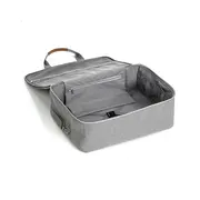 Geanta de voiaj spital, Jane, Cu compartiment impermeabil, 41 x 50 x 7 cm, Dim Grey BYN8420421089248
