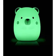 Lampa de veghe, Jane, Yum Bear, Cu 9 culori, White BYN8420421074909