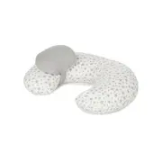 Perna pentru alaptare, Jane, Ergonomica, Cu husa detasabila si lavabila si pernuta suplimentara, Umpluta cu bilute din poliester, Star BYN8420421086025