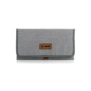 Saltea de infasat, Jane, Pliabila, Moale, 20.5 x 17 x 30 cm, Dim Grey BYN8420421089231