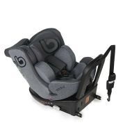 Scaun auto, Be Cool, Easy I-Size, Rotire 360 grade, 40 - 150 cm, 0 - 36 kg, Cu Isofix si Centura Top Tether, Conform cu standardul european de securitate ECE R129, Antracita BYN8420421090183