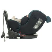 Scaun auto, Be Cool, Easy I-Size, Rotire 360 grade, 40 - 150 cm, 0 - 36 kg, Cu Isofix si Centura Top Tether, Conform cu standardul european de securitate ECE R129, Antracita BYN8420421090183