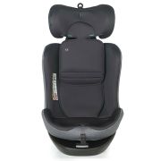 Scaun auto, Be Cool, Easy I-Size, Rotire 360 grade, 40 - 150 cm, 0 - 36 kg, Cu Isofix si Centura Top Tether, Conform cu standardul european de securitate ECE R129, Antracita BYN8420421090183