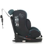 Scaun auto, Be Cool, Easy I-Size, Rotire 360 grade, 40 - 150 cm, 0 - 36 kg, Cu Isofix si Centura Top Tether, Conform cu standardul european de securitate ECE R129, Antracita BYN8420421090183
