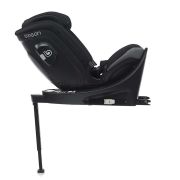 Scaun auto, Be Cool, Wagon I-Size, Rotire 360 grade, 40 - 150 cm, 0 - 36 kg, Cu Isofix si picior stabilizator, Cu protectie laterala de siguranta, Conform cu standardul european de securitate ECE R129, Carbon BYN8420421092736