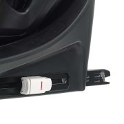 Scaun auto, Be Cool, Wagon I-Size, Rotire 360 grade, 40 - 150 cm, 0 - 36 kg, Cu Isofix si picior stabilizator, Cu protectie laterala de siguranta, Conform cu standardul european de securitate ECE R129, Carbon BYN8420421092736