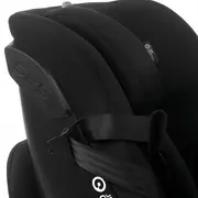 Scaun auto, Jane, Iflow I-Size, Rotire 360 grade, 40 - 105 cm, Cu Isofix si picior stabilizator, Protectie superioara in caz de impact lateral - SPS, Conform cu standardul european de securitate ECE R129, Matt Black BYN8420421092767
