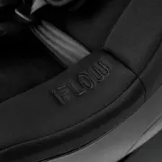 Scaun auto, Jane, Iflow I-Size, Rotire 360 grade, 40 - 105 cm, Cu Isofix si picior stabilizator, Protectie superioara in caz de impact lateral - SPS, Conform cu standardul european de securitate ECE R129, Matt Black BYN8420421092767