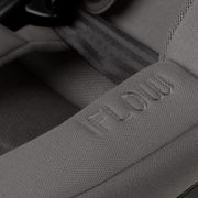 Scaun auto, Jane, Iflow I-Size, Rotire 360 grade, 40 - 105 cm, Cu Isofix si picior stabilizator, Protectie superioara in caz de impact lateral - SPS, Conform cu standardul european de securitate ECE R129, Matt Gray BYN8420421092774