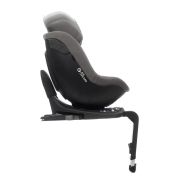Scaun auto, Jane, Iflow I-Size, Rotire 360 grade, 40 - 105 cm, Cu Isofix si picior stabilizator, Protectie superioara in caz de impact lateral - SPS, Conform cu standardul european de securitate ECE R129, Matt Gray BYN8420421092774