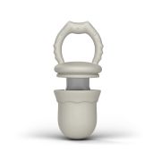 Suzeta Cu Alimentator Pentru Diversificarea Alimentatiei, Din Silicon, Fara Bpa, Bps, Pvc Si Ftalati, Cream Pjbsuz_c