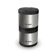 Termos mancare solida, Jane, Din otel inoxidabil, 2 x 500 ml, Fara BPA, Cu gentuta din izopren BYN8420421019986