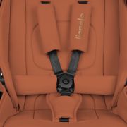 Carucior 2 in 1, Lionelo, Mika Plus, Cadru din aluminiu, Cu landou intarit si salteluta moale, Reversibil, Cu sistem de ventilatie 3D, Cu accesorii, Pana la 22 kg, Conform cu EN1888-1 EN1888-2, EN1466, Maro BYNLO-MIKA_PLUS_2IN1_BROWN_RUST
