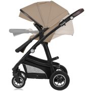 Carucior 3 in 1, Lionelo, Bianka, Transformabil, Cadru aluminiu, Cu landou si salteluta moale, Cu scoica auto testata ADAC, Cu multiple accesorii, Sustine 22 kg, 0 luni+, EN1466:2014+AC:2015, EN1888, Bej BYNLO-BIANKA_3IN1_BEIGE_SAND