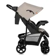 Carucior sport, Lionelo, Emma Plus, Cu tavita, 2 Suporturi pentru pahar, Geanta accesorii, Conform cu standardul european de securitate EN1888-1, Bej BYNLO-EMMA PLUS_BEIGE_LATTE