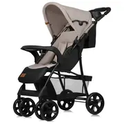 Carucior sport, Lionelo, Emma Plus, Cu tavita, 2 Suporturi pentru pahar, Geanta accesorii, Conform cu standardul european de securitate EN1888-1, Bej BYNLO-EMMA PLUS_BEIGE_LATTE